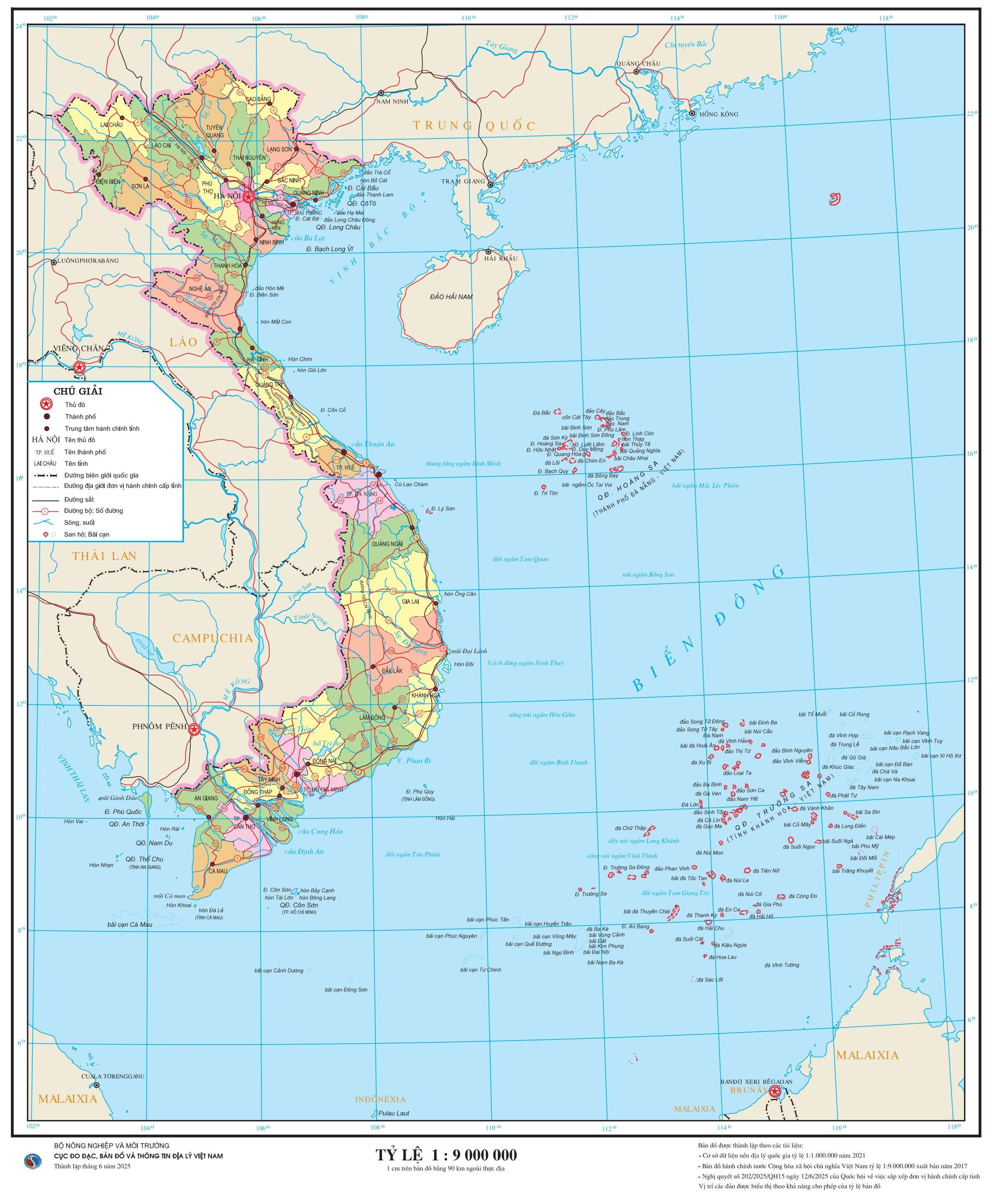 Bản Đồ Hành Chính